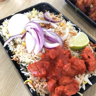 Boneless biryani