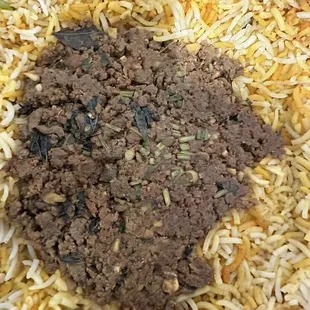 Goat Kheema Biryani