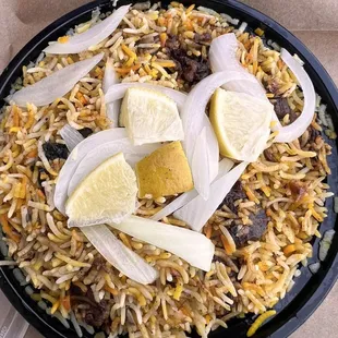 Goat Dum Biriyani