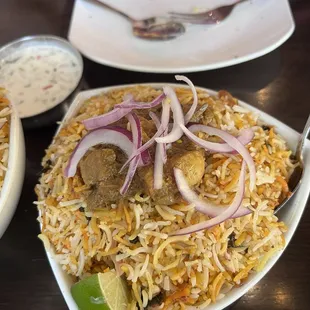 Goat Dum Biryani