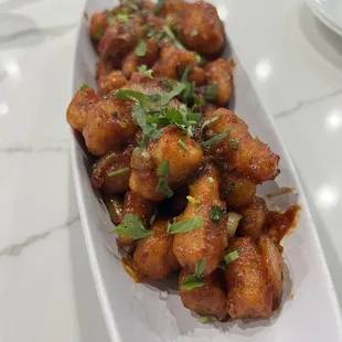 Chili baby corn