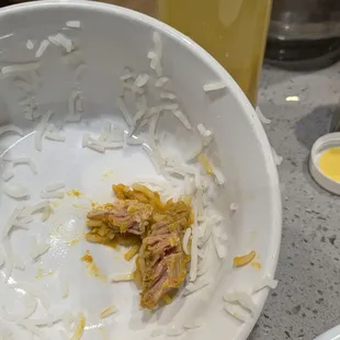 Undercooked chicken