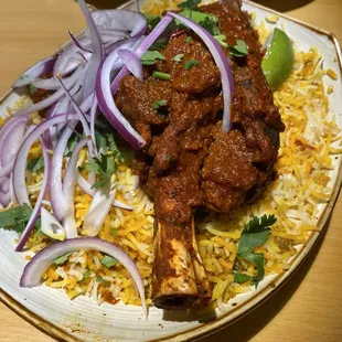 Nalli Gosht Biryani.