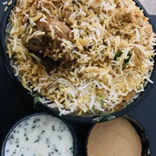 Ordered Hyderabadi Biryani and which had good balance of flavors and spices.