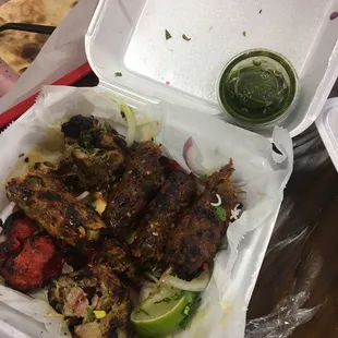 All the different kababs