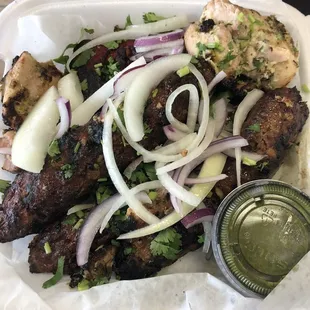 Family platter Kababs