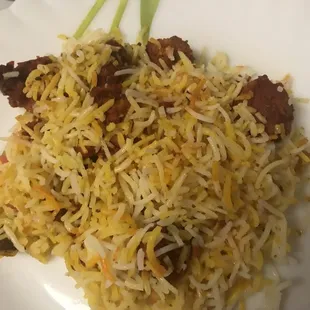 Special chicken biryani