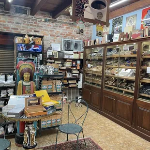 The interior of some comfort and calm.