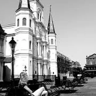 The St Louis Cathedral (the oldest operating church in the United States)