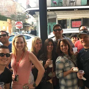 Happy 50th Birthday Manny! Mannys friend brought him on a Drunk History Tour for his b-day!       2017