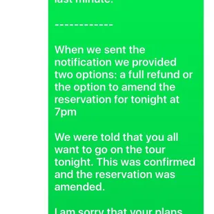 Response Adam H Review  His plans changed so he threatened to leave a bad review if I did not give a refund. He knew all sales are final.
