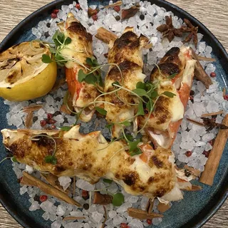 1/2 Pound King Crab Charcoal Roasted