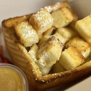 Toast Salted Egg Custard