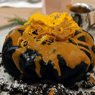 Thai Tea Crepe Cake