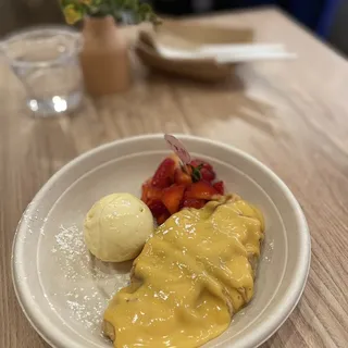 Salted Egg Croffle