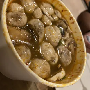 Tom Yum Shrimp Soup