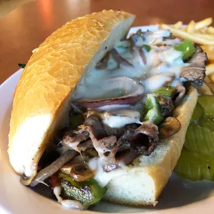 Philly Cheesesteak Sandwich (IG: @206foodie)