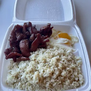 steak, food