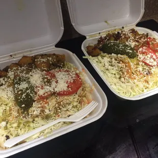 Mi esposo y yo disfrutamos estos deliciosos tacos todos los viernes.