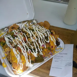 Chicken Nachos
