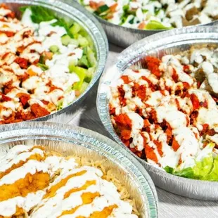 food, salads