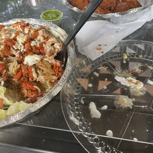 Food prep staffs chewed up gum in customer salad