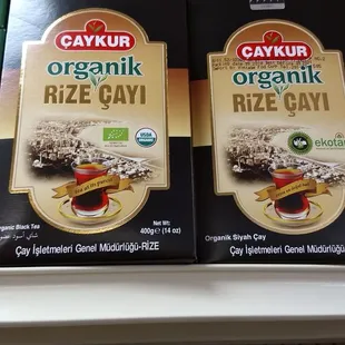 Tea - there are several different blends of Caykur