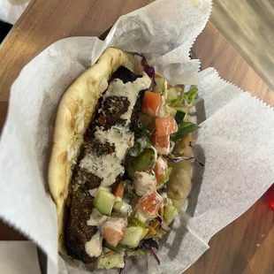 Kafta sandwich