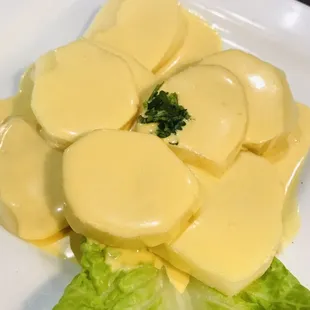 Papa a la Huancaina - side included with the Whole Chicken with Any 2 Large Side Orders