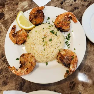 Shrimp kebab