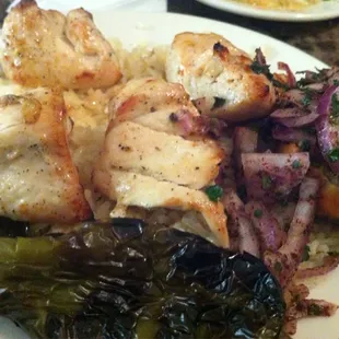 Chicken Kebabs Sandwich