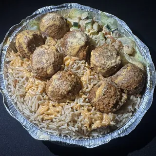 Falafel Over Rice