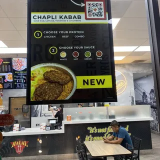 Chapli Kabab Gyro (Chicken)
