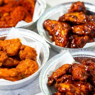 food, poultry, fried chicken, chicken wings and fried chicken, bbq wings, chicken, bbq chicken, chicken wings, fried chicken wings