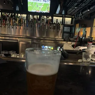 Second floor bar