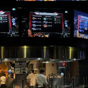 inside restaurant