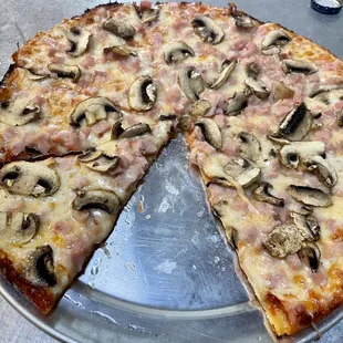 Ham &amp; mushrooms