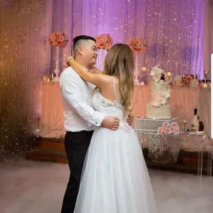 Linda and Kevin at Happy Garden Restaurant