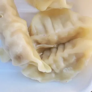 Steamed dumplings