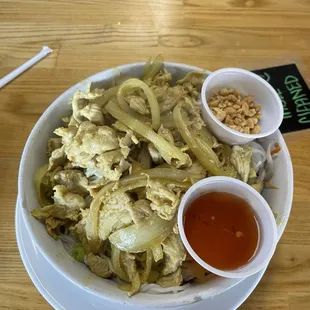 NC Noodle House Special with pork