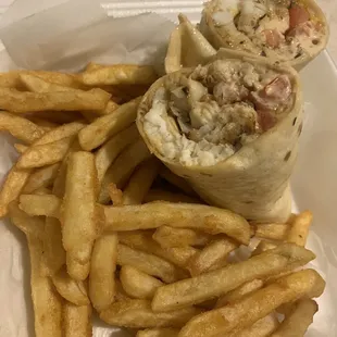 Grilled Flounder Wrap