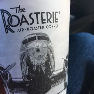 a close up of a cup of coffee