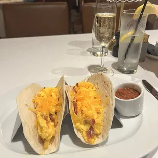 Bacon Breakfast Tacos-Great Tortillas