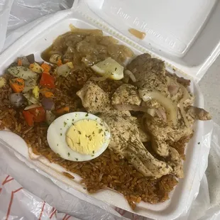 Ndindy Dibi Chicken with Jolof Rice