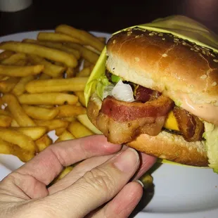 Baccon Cheese Burger