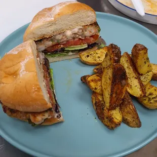 The Shrimp Burger is the TRUTH!!! I stand behind it, I guarantee you'll like it. #ndulgence