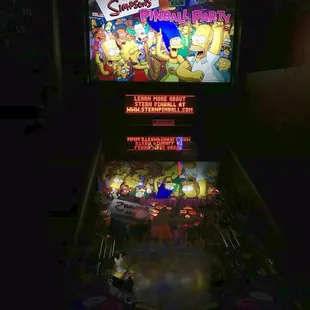 The Simpsons pinball