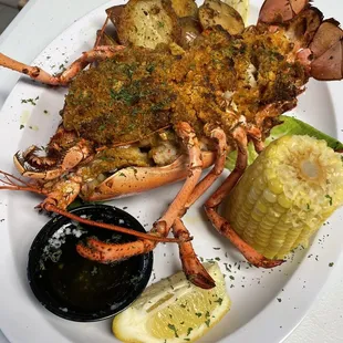 Baked Stuffed Lobster
