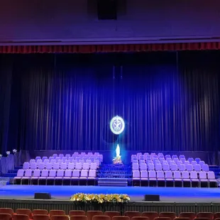 The stage is Ready for the Class of 2023 from Maryknoll High School on 6-2-23