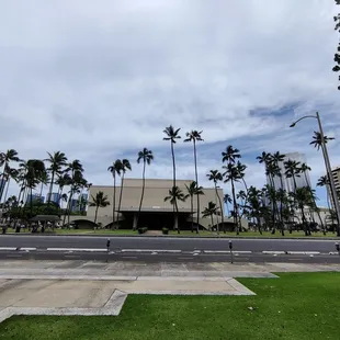 View from across the street